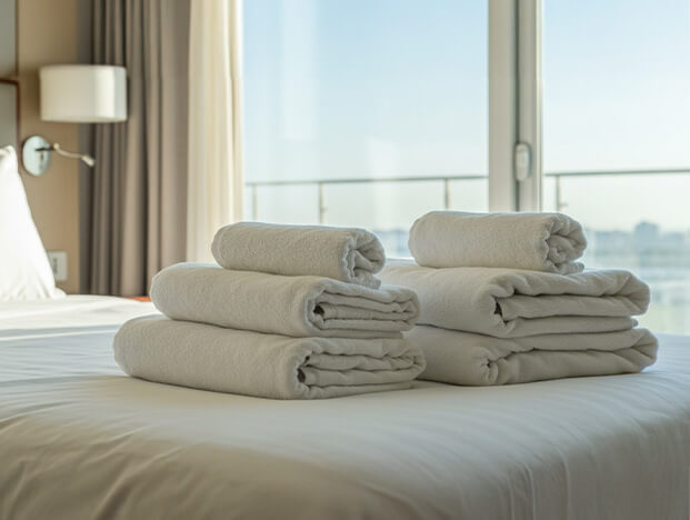 Tipos de Toallas para Hoteles de Airbnb